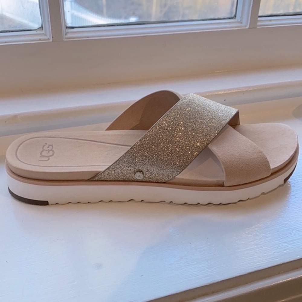 UGG Women's Kari Glitter Slide Sandals